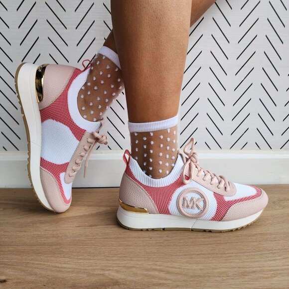 ⭐New Women Socks 5 Pairs Transparent Silk Elastic Mesh  Multi design Ankle White - Picture 2 of 8